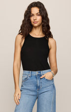 select airy tank in black