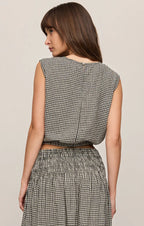 merit gingham tank