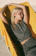 merit gingham tank