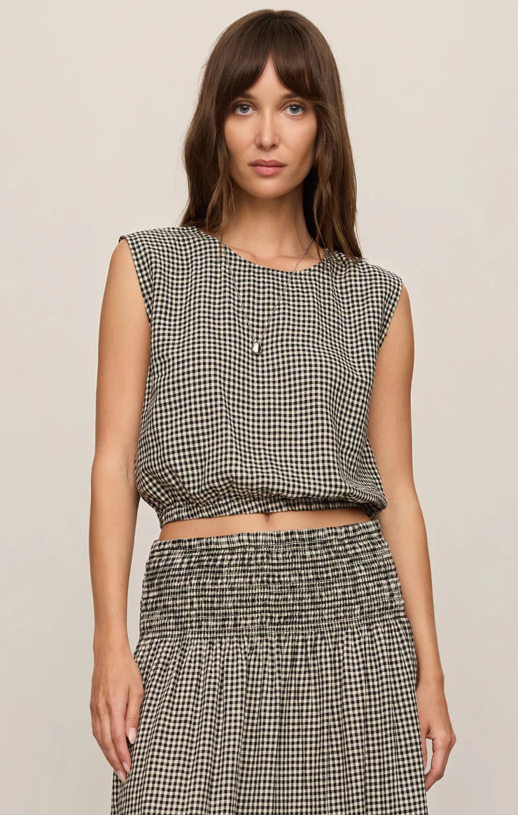 merit gingham tank