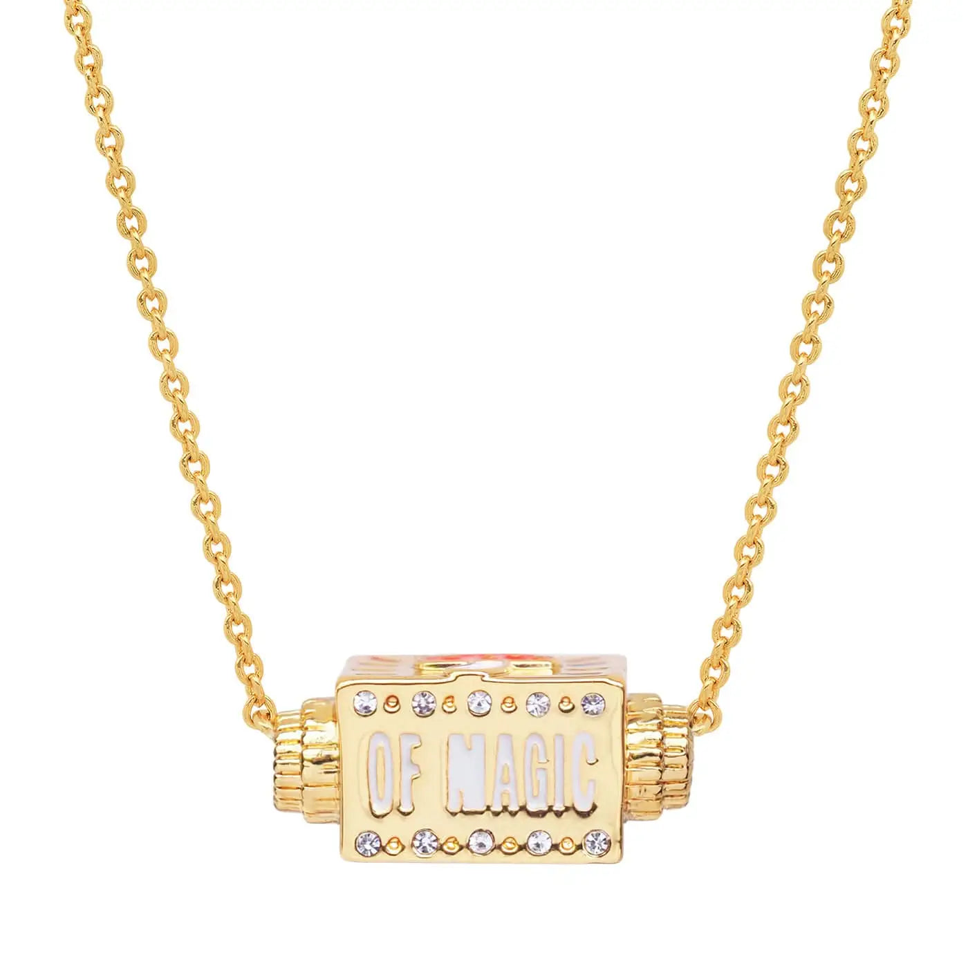 sunset peaks spinner necklace