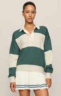 study break polo sweatshirt
