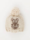 whiskers bunny rabbit knit beanie
