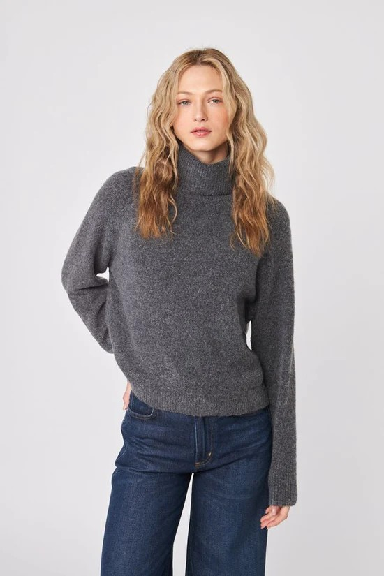 emmett sweater in granite