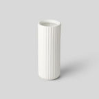 the tall bud vase - cloud white