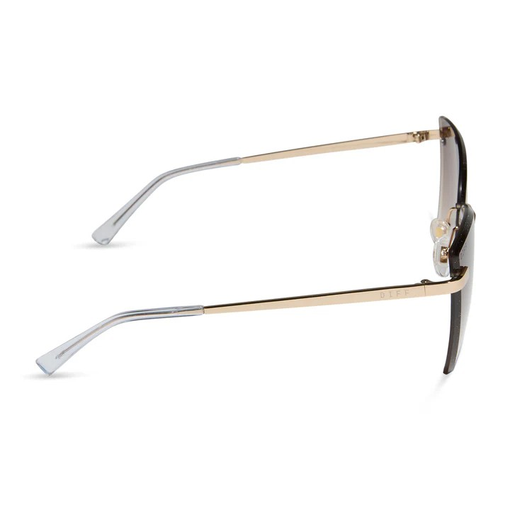 becky v in gold + brown gradient