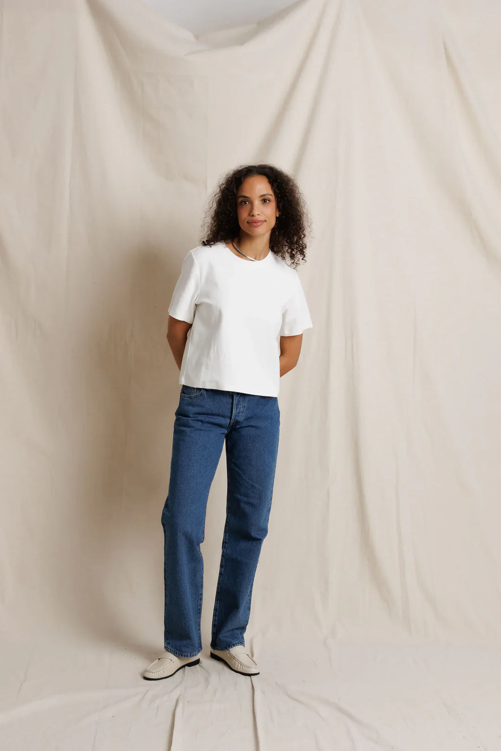atlas crewneck heavy cotton tee