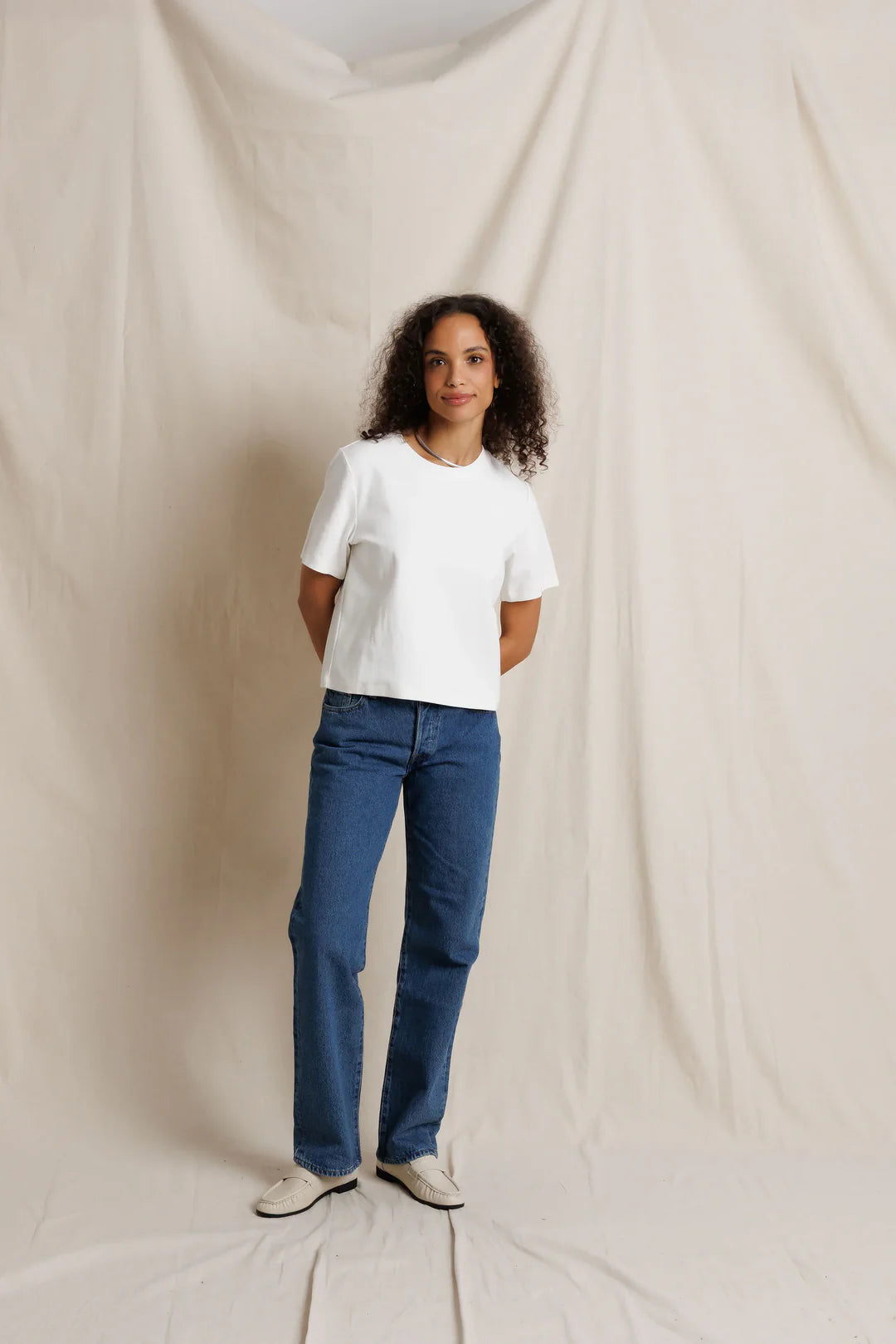 atlas crewneck heavy cotton tee