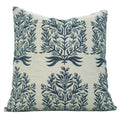 vrindavan block print linen blend 20 x 20