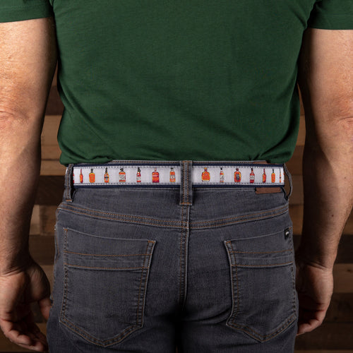 bourbon & whiskey ribbon club belt