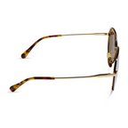 lenox aviators in gold brilliant gold mirror polarized