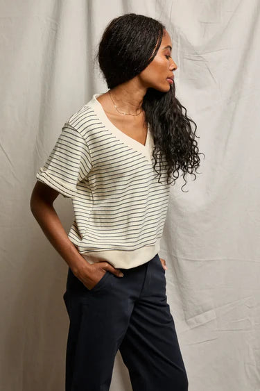 briggs in natural charcoal stripe