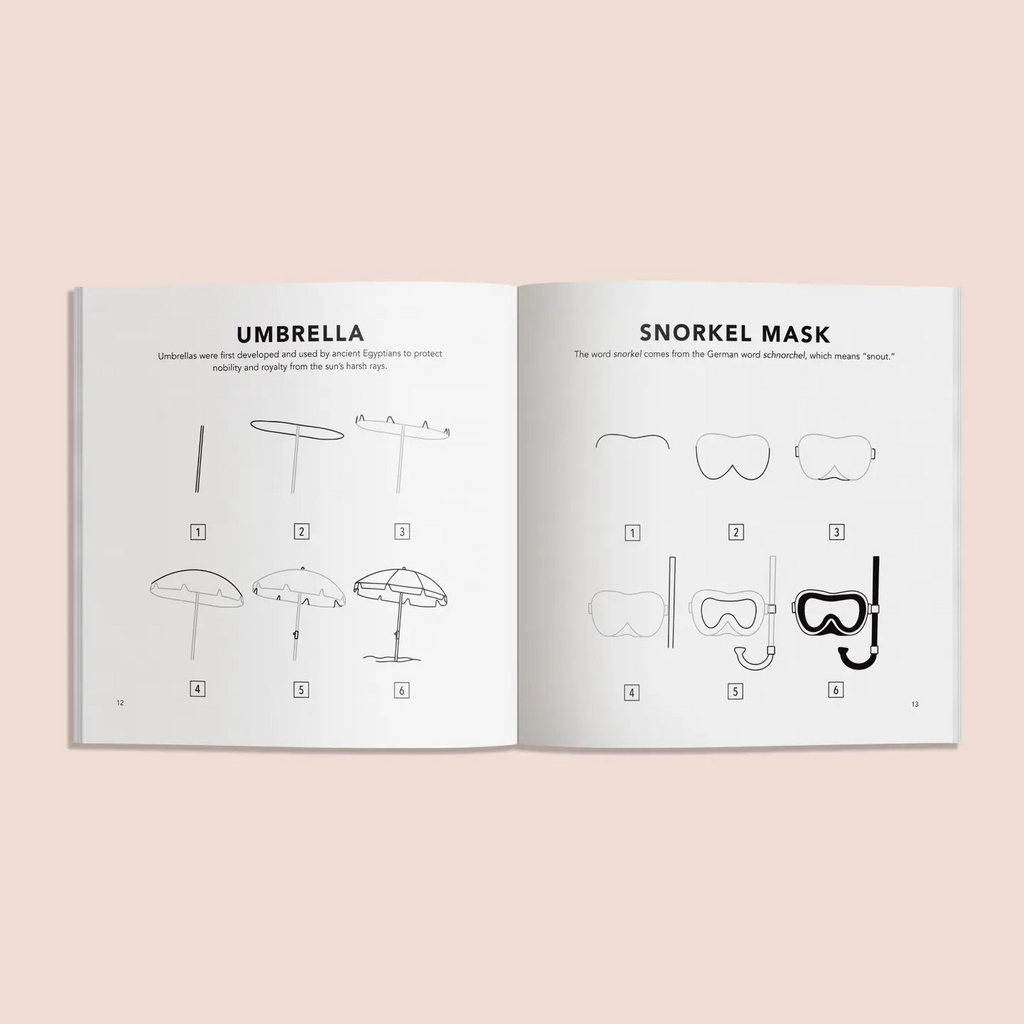 how to draw: summer things