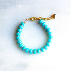candy jade beaded bracelet