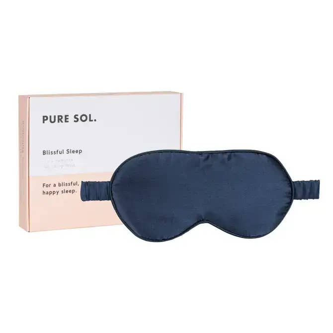 blissful sleep silk eye mask
