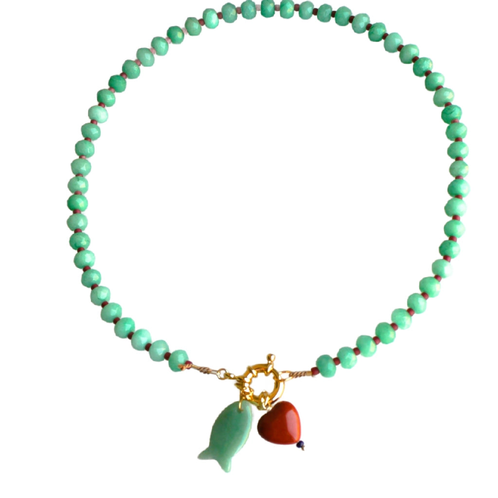 sea of love jade necklace