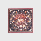 aurora tales peach square scarf