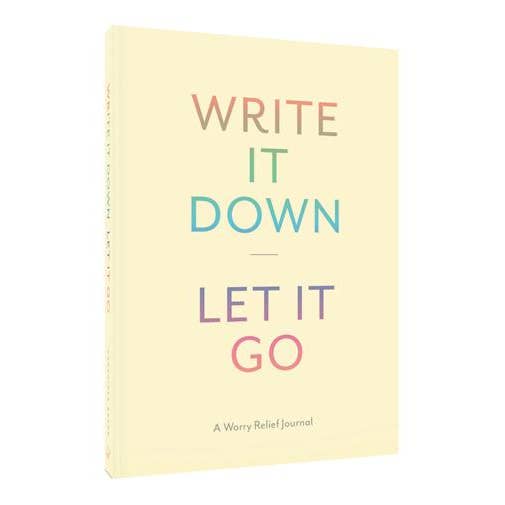write it down, let it go