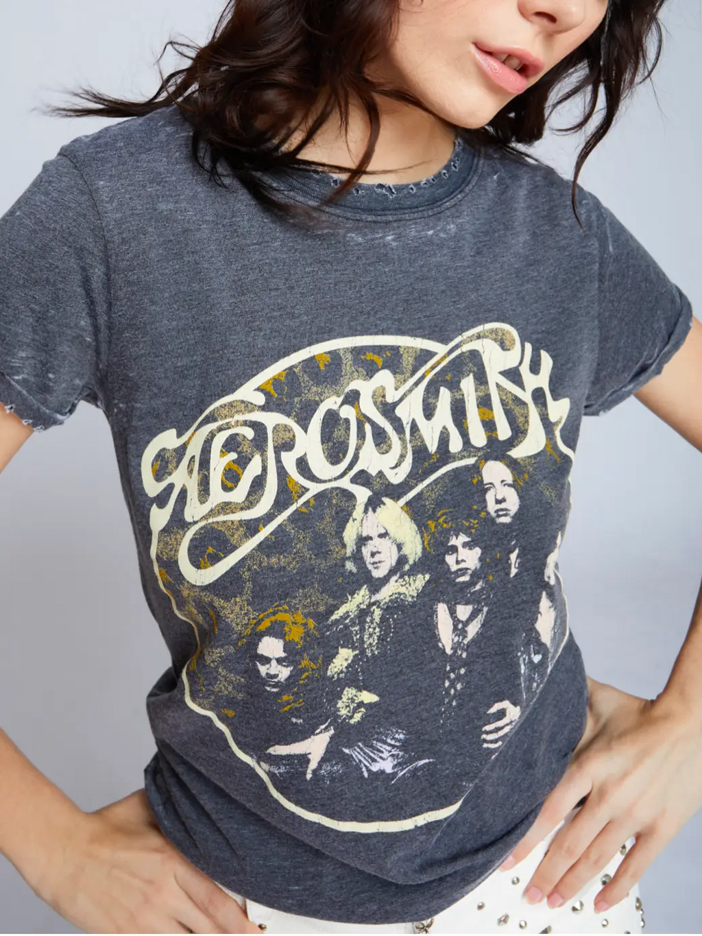 aerosmith back in the saddle tee