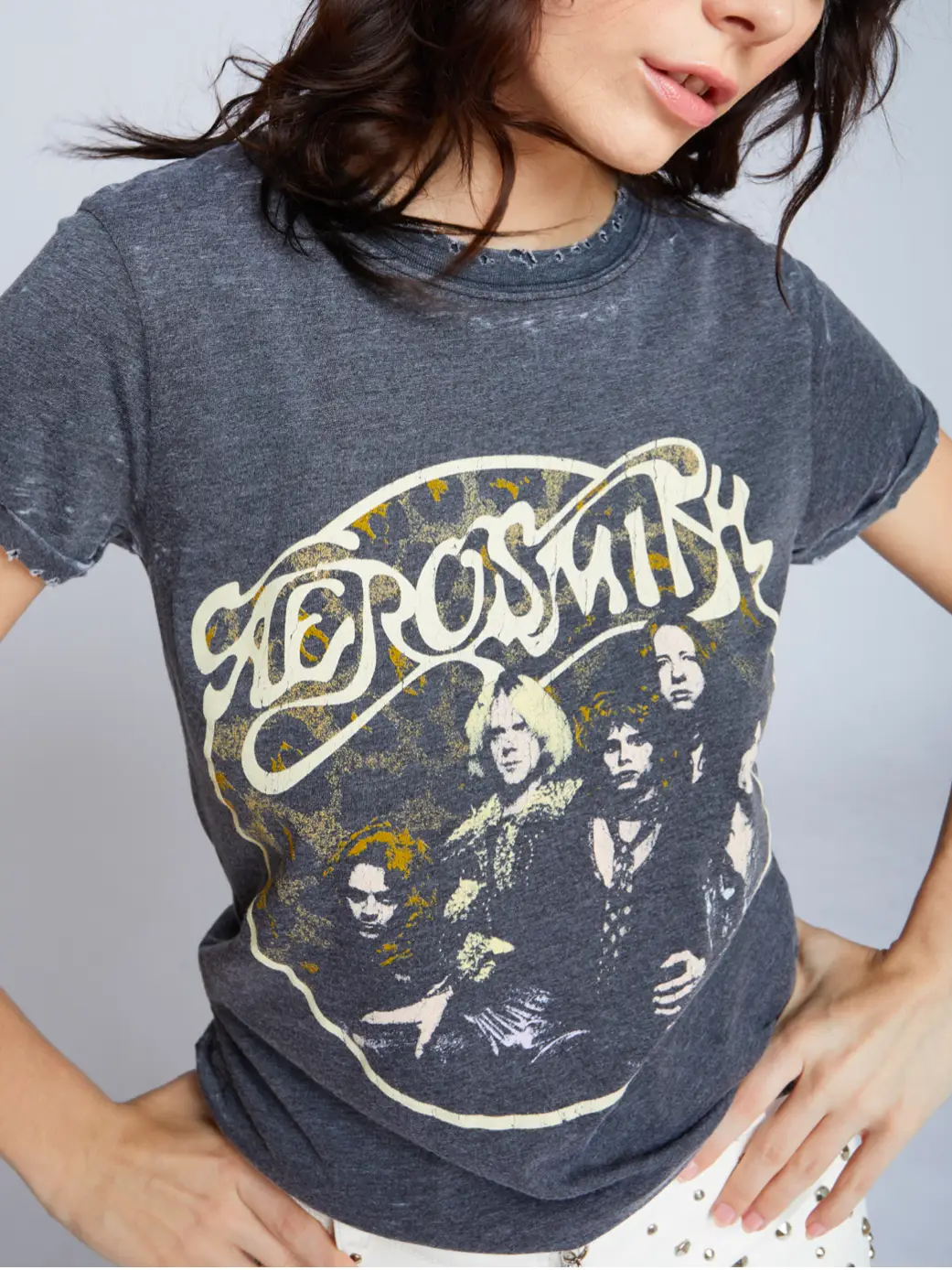 aerosmith back in the saddle tee