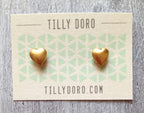 heart studs