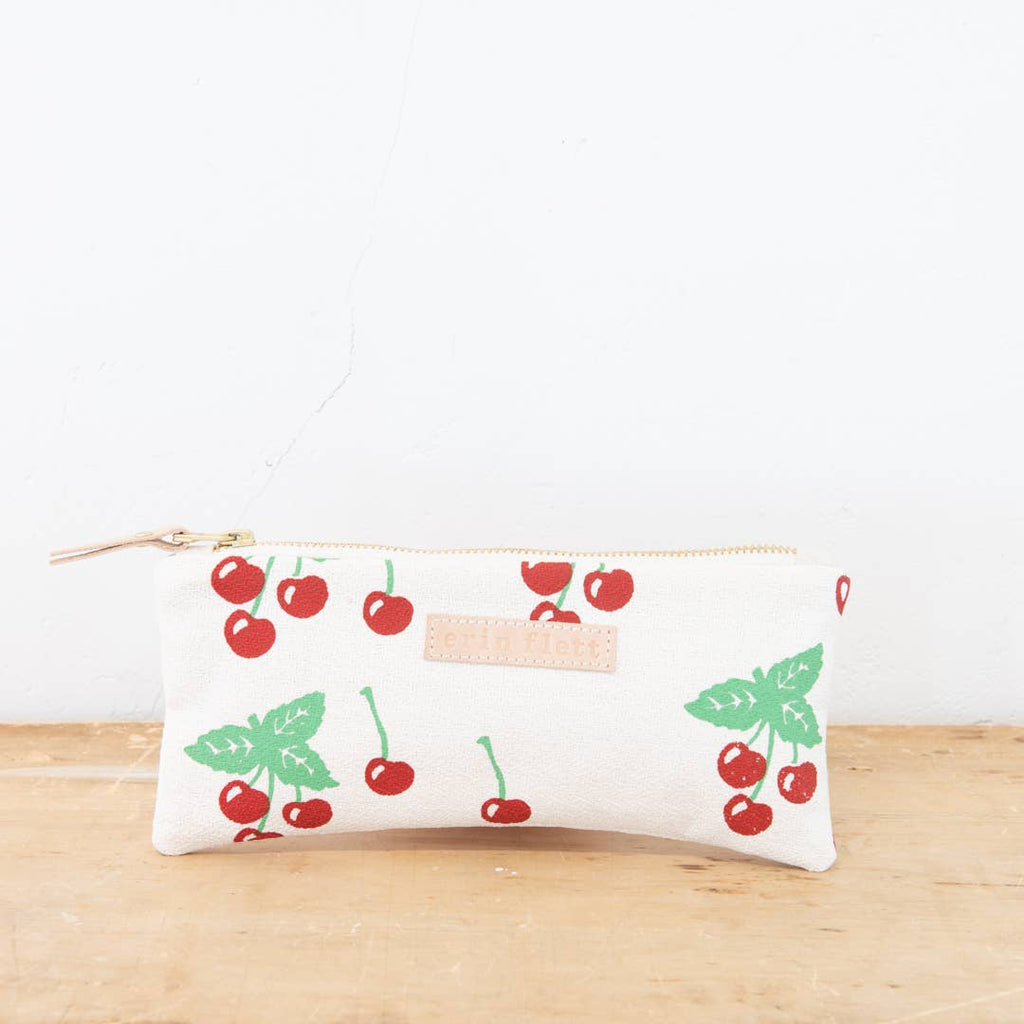 handprinted pencil case