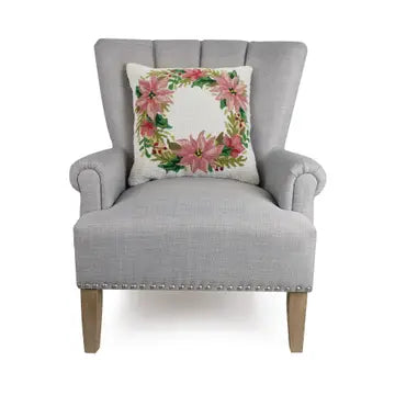 christmas wreath hook pillow