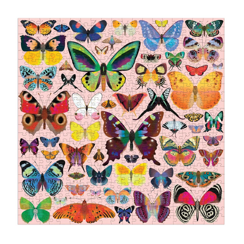 brilliant butterflies 500 piece puzzle