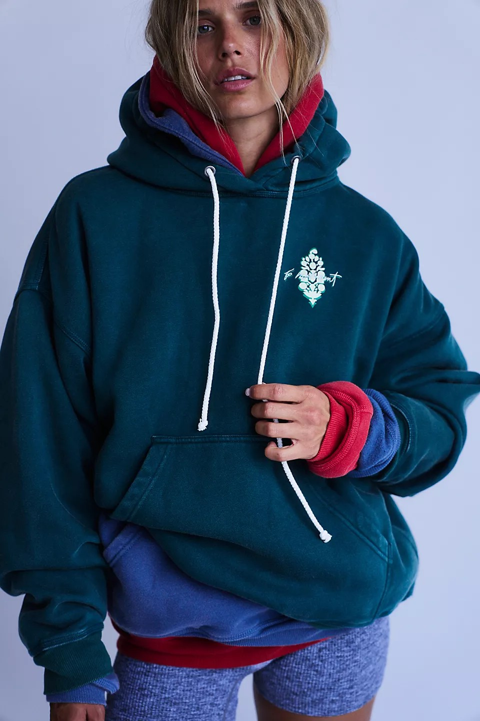 final call hoodie in evergreen