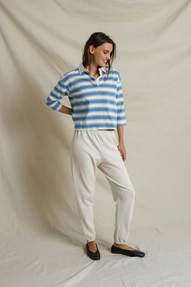 daria in pacific blue stripe