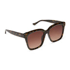 meredith glitter tort + brown gradient