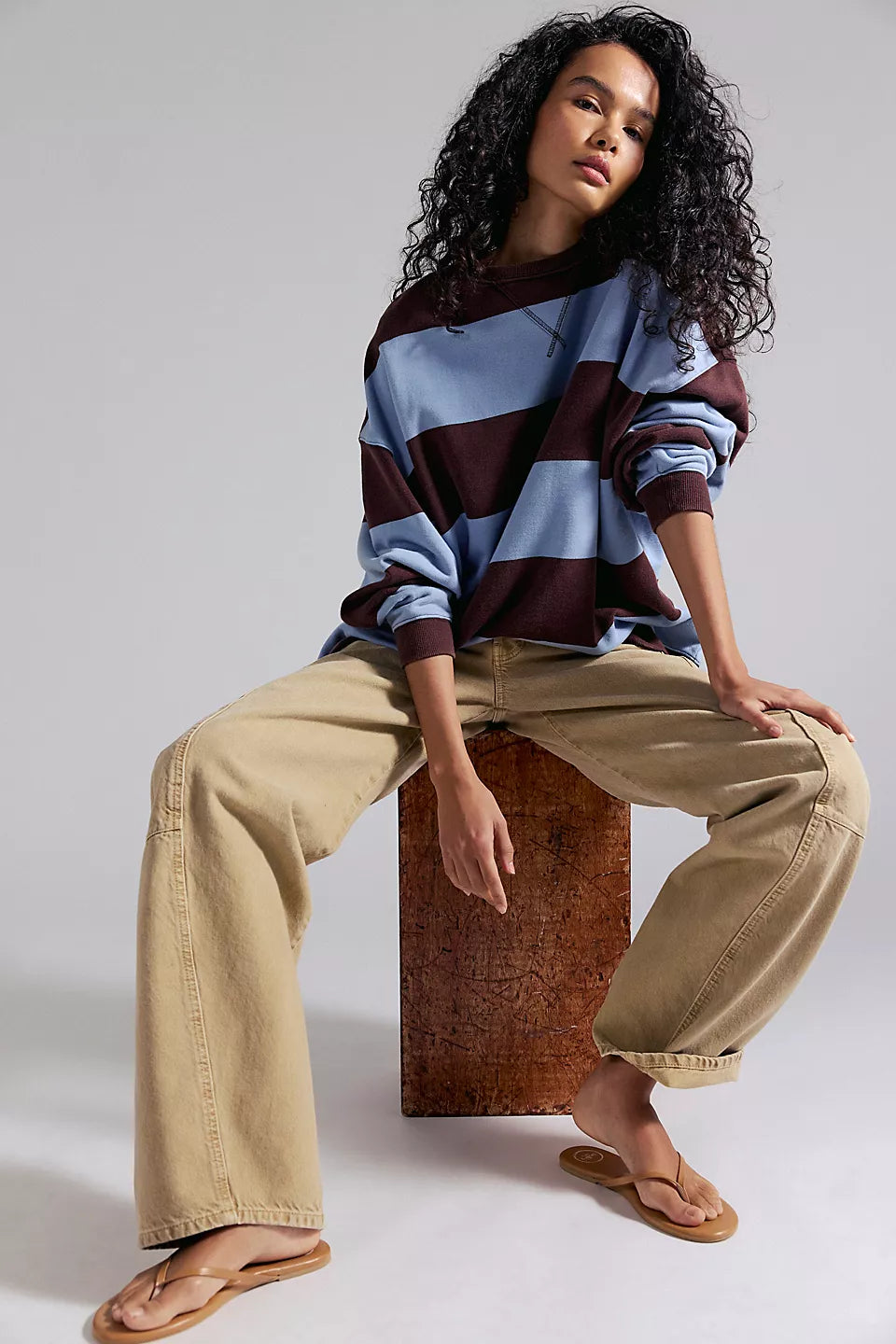 classic stripe pullover