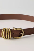 rori belt in black & cognac