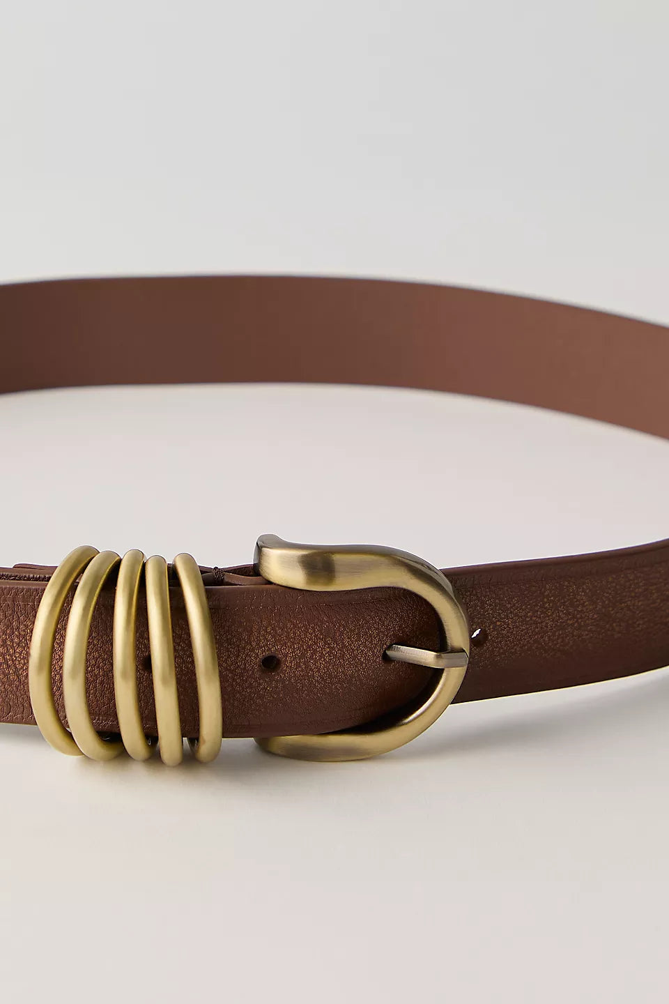 rori belt in black & cognac