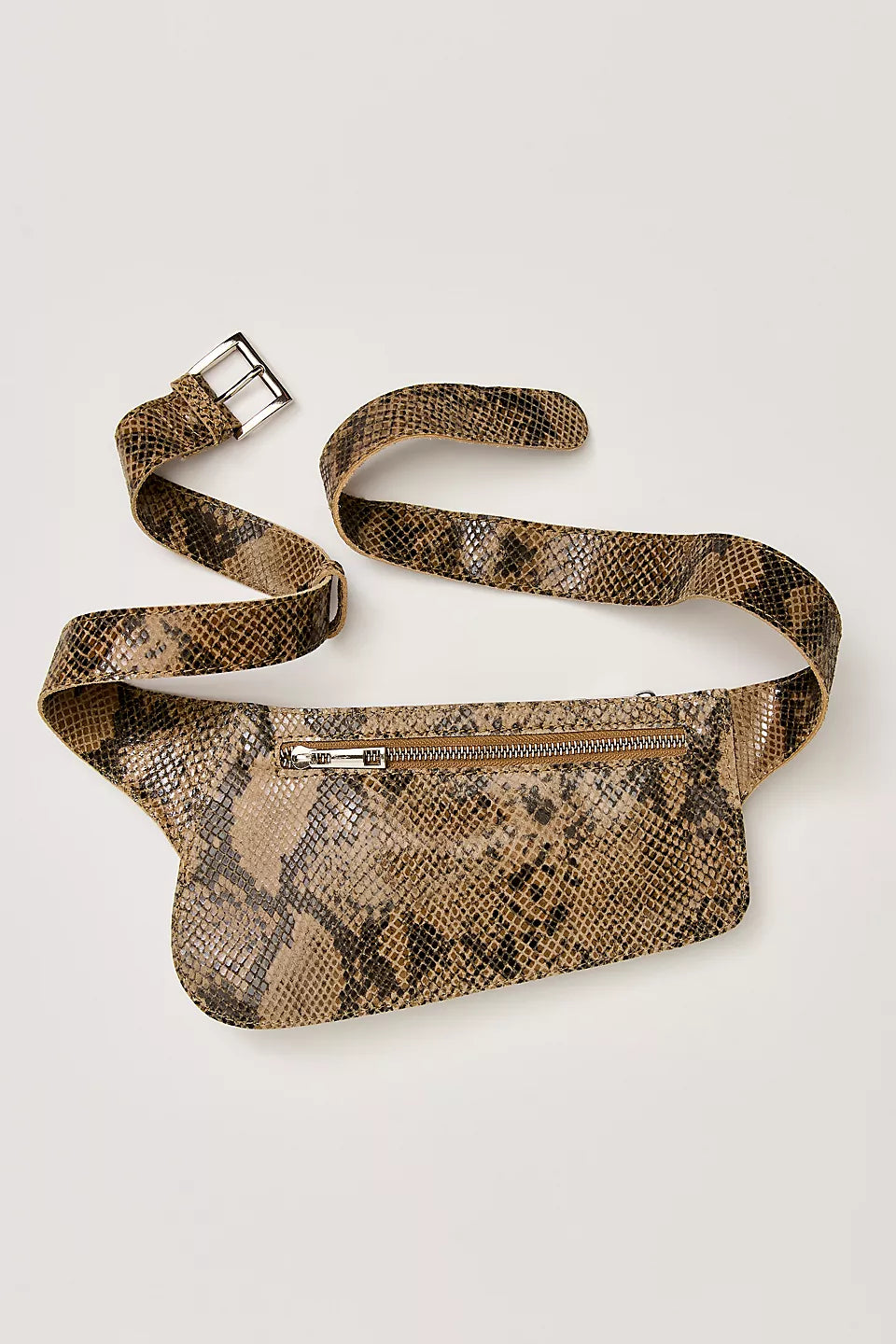 avalon leather sling in snake