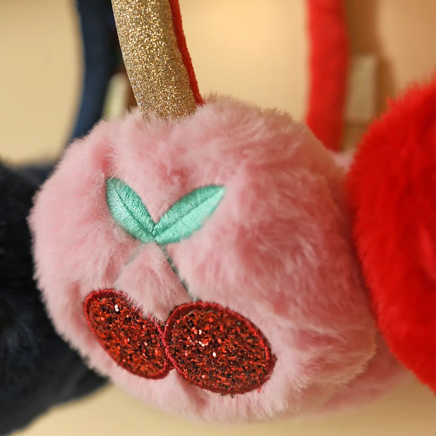 cheery cherry earmuffs