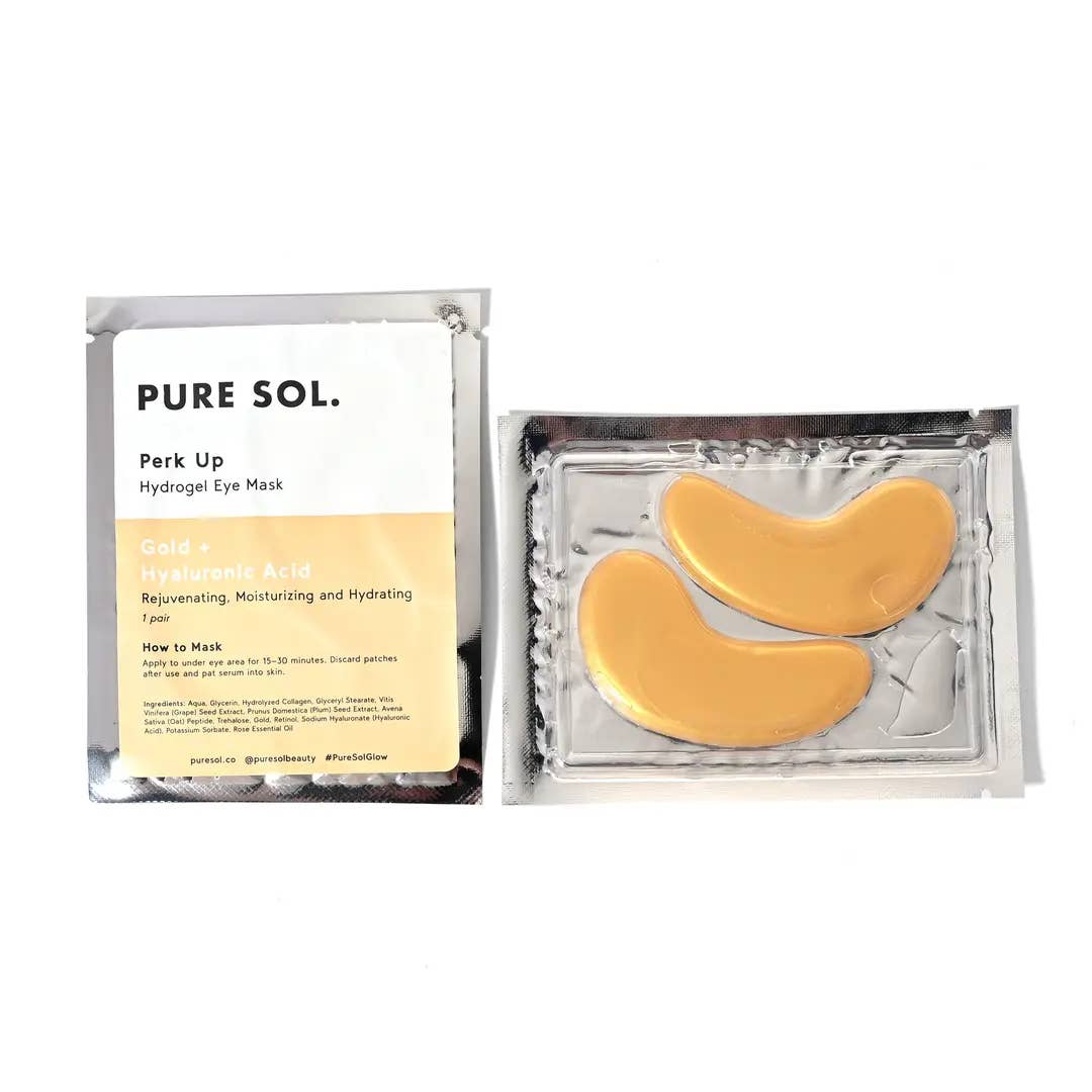 perk up gold hydrating eye mask - single