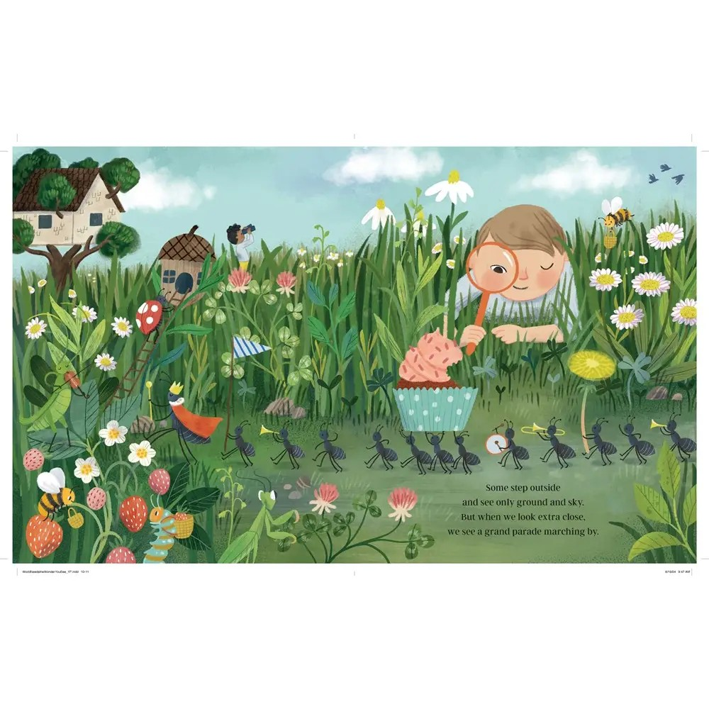 the world needs the wonder you see