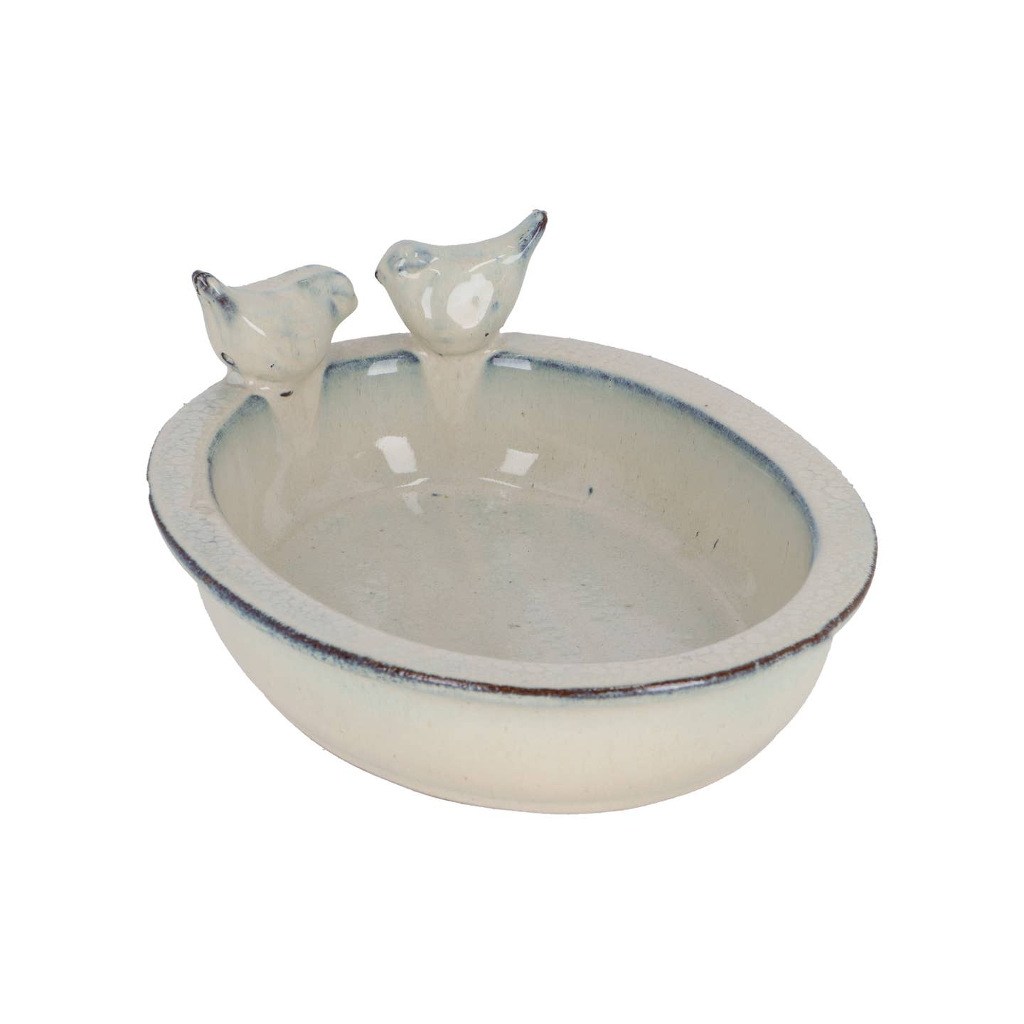 oval bird bath