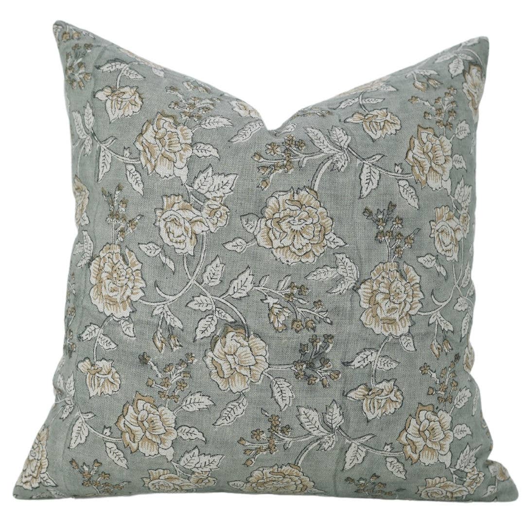 rameshwaram block print pillow 20 x 20