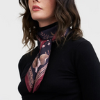 aurora tales peach square scarf