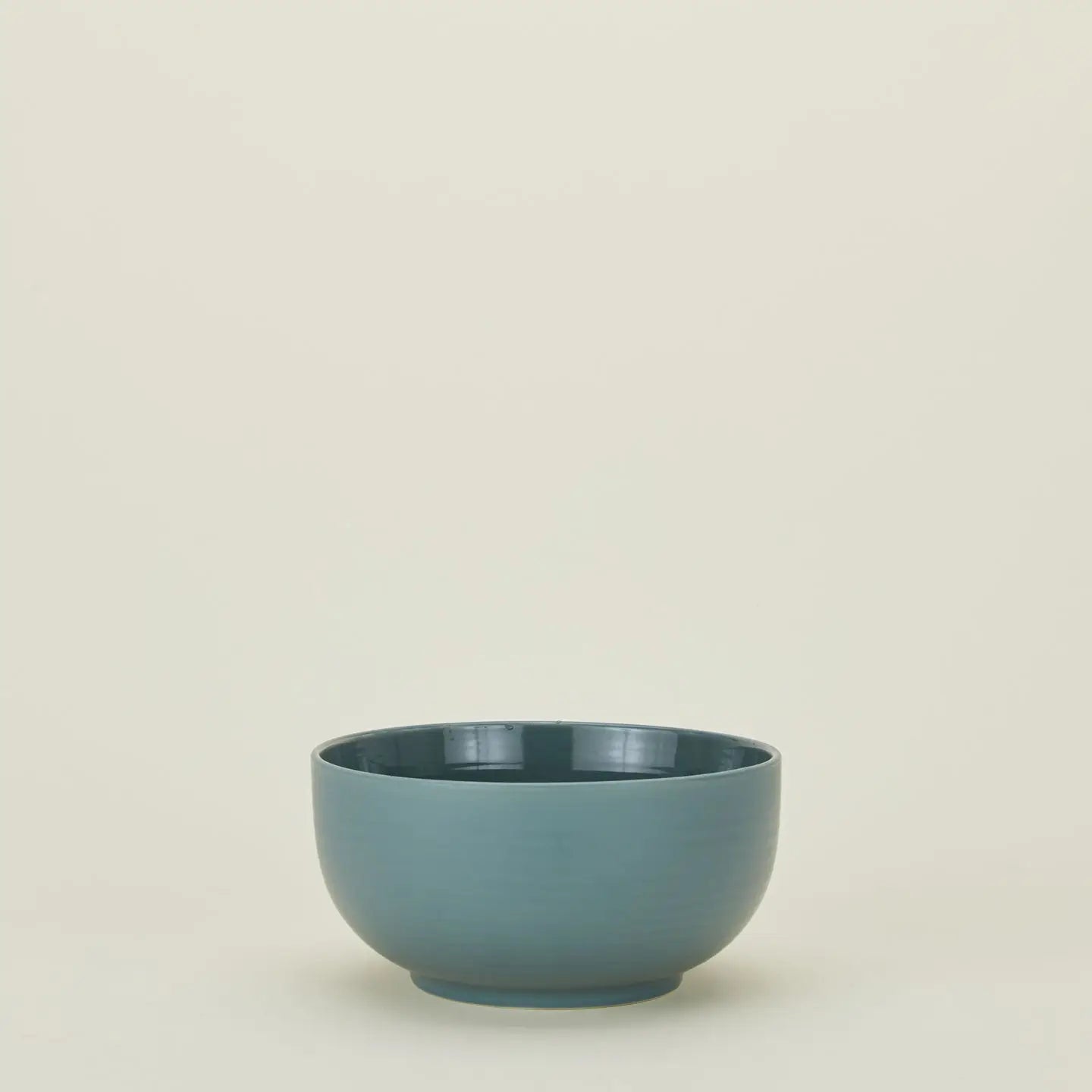 essential serving bowl in peacock