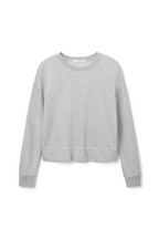 tyler french terry sweatshirt in heather grey