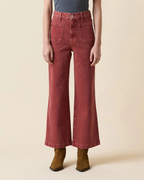 virginia wide leg ankle in sandwashed spiced