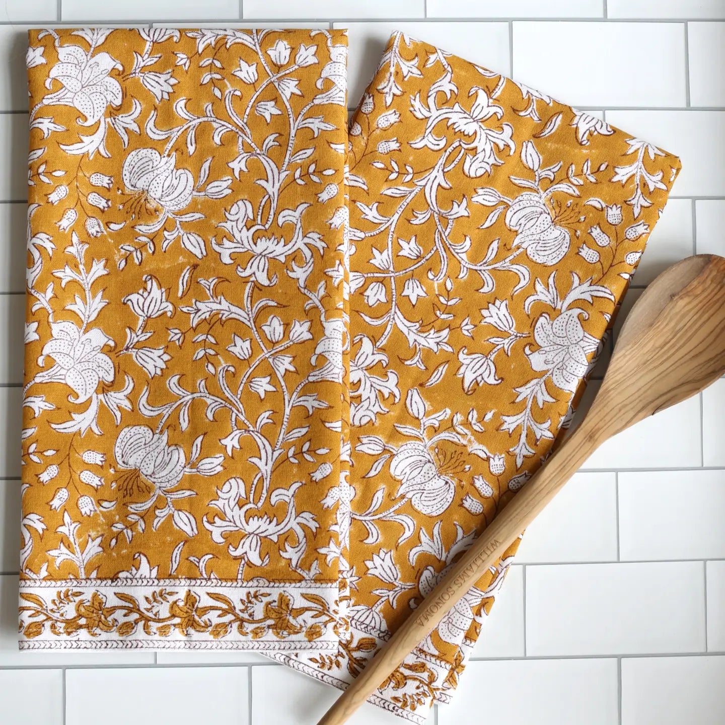 the pacho tea towel