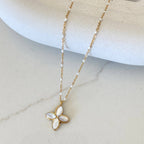 maddy white necklace