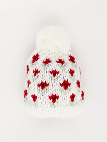  Bitty Blooms Holiday Beanie Hat