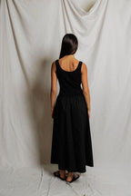 fabiola tank dress in black