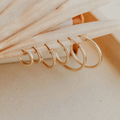 bold hoops - 20mm
