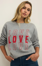 amor boyfriend sweatshirt